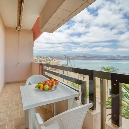 Huge Balcony Over Canteras By Canariasgetaway